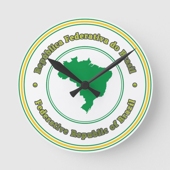 Horloge Ronde Brésil (Recto)