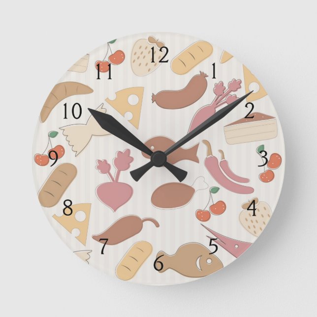 Horloge Ronde Brevets alimentaires 2 (Recto)