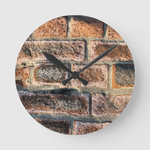 HORLOGE RONDE BRIQUES