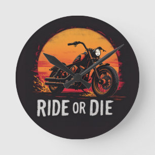 Horloge Ronde Brite-T Moto Ride or Die 0019613