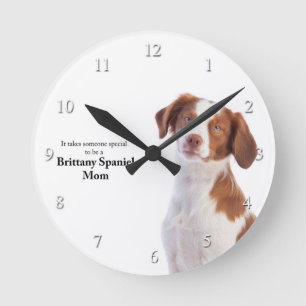 Horloge Ronde Brittany Mama Acrylic Wall Clock
