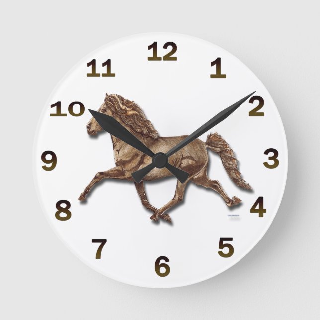 Horloge Ronde Bronze islandais (Recto)