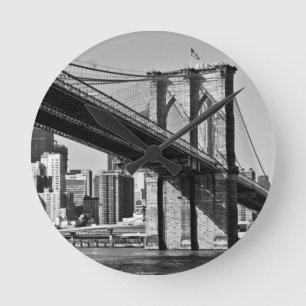 Horloge Ronde Brooklyn Bridge New York City