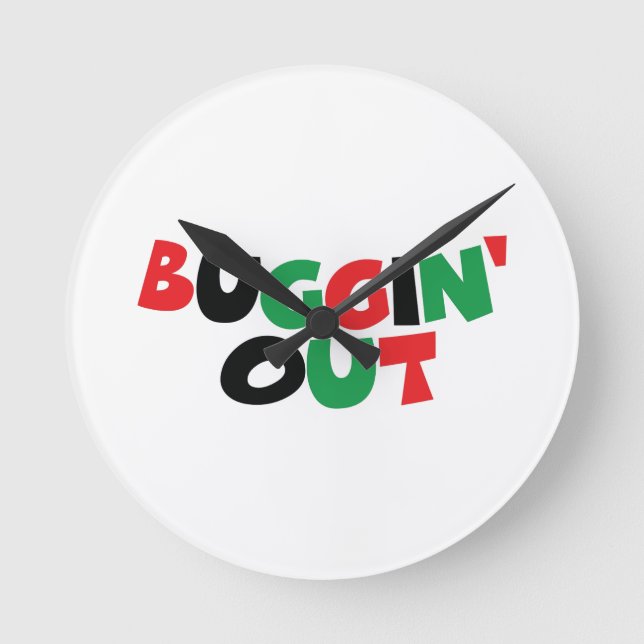 Horloge Ronde Buggin' Out (Recto)