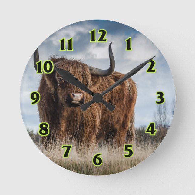Horloge Ronde Bull (Recto)