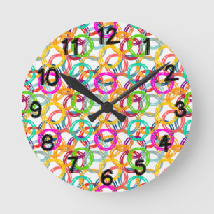 Horloge Ronde Bulles, bulles partout