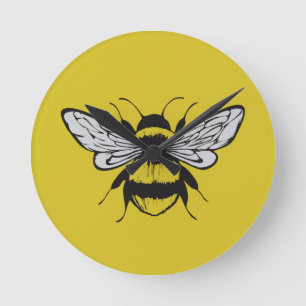 Horloge Ronde Bumble Bee