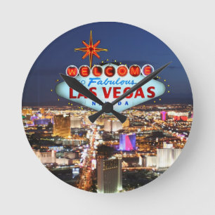 Horloge Ronde Cadeaux de Las Vegas