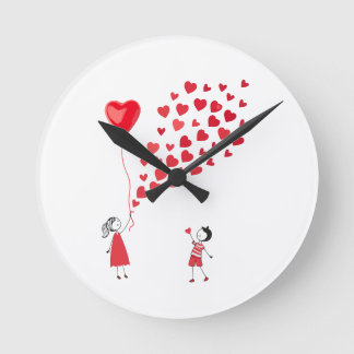 Horloge Ronde Cadran de thème en direct 