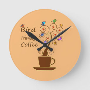 Horloge Ronde Café Ami des Oiseaux