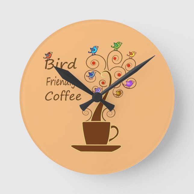 Horloge Ronde Café Ami des Oiseaux (Recto)