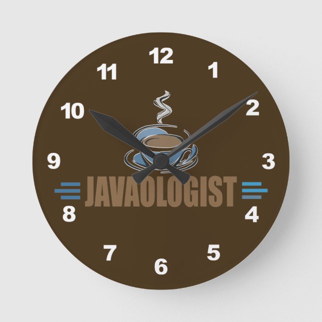 Horloge Ronde Café amusant (Recto)