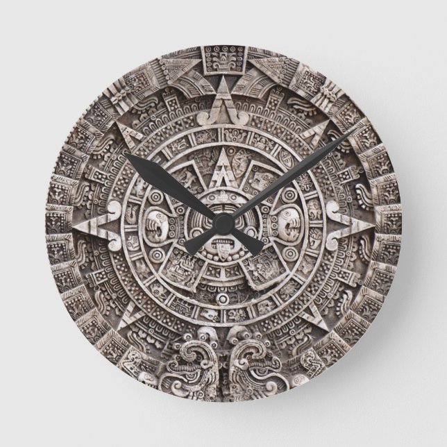 Horloge Ronde Calendrier maya (Recto)