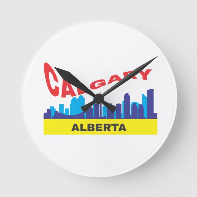 Horloge Ronde Calgary (Recto)