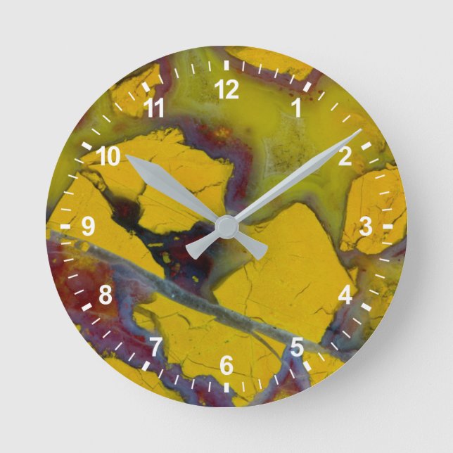 Horloge Ronde California Jasper (Recto)