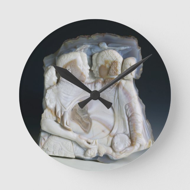 Horloge Ronde Cameo depicting Cosimo de Medici (1519-74) and his (Recto)