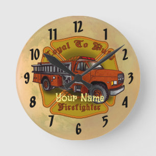 Horloge Ronde Camion Loyal To Duty