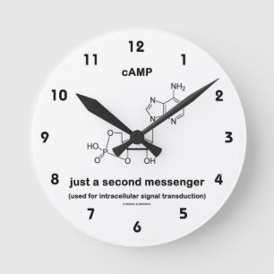 Horloge Ronde CAMP Molecule Juste Un Deuxième Messager