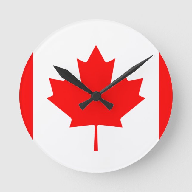 Horloge Ronde canada (Recto)