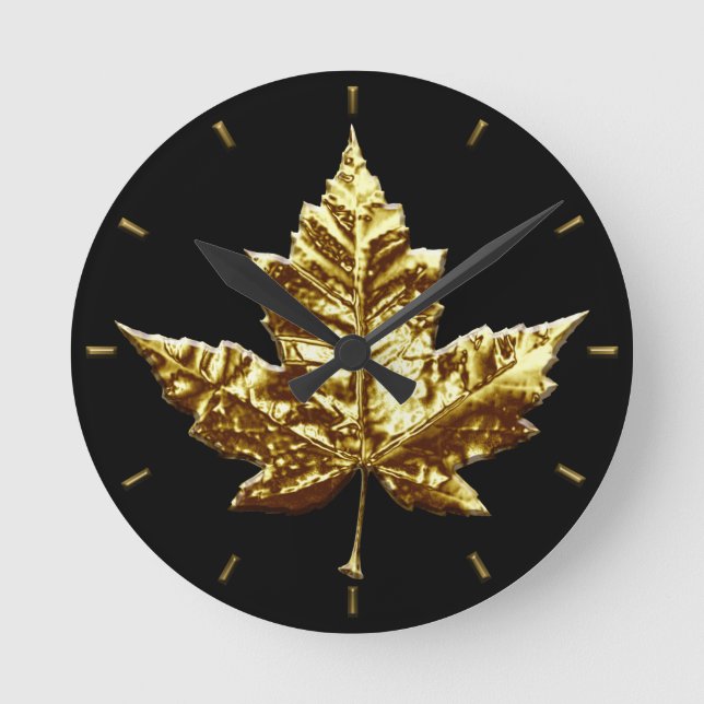 Horloge Ronde Canada Clock Gold Medal Canada Souvenir Clock (Recto)