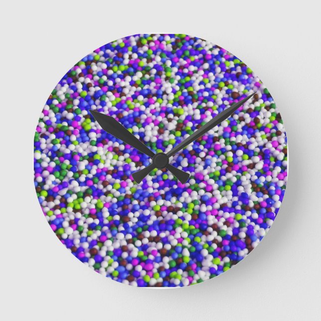 Horloge Ronde Candy Balls (Recto)
