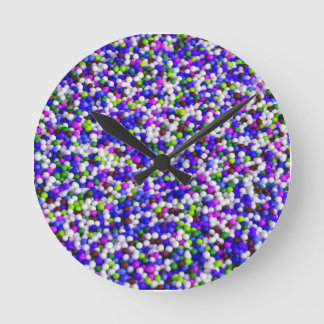 Horloge Ronde Candy Balls