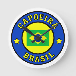 Horloge Ronde Capoeira Brasil
