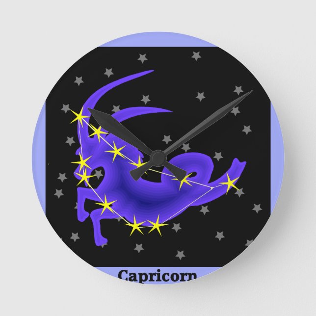Horloge Ronde Capricorne (Recto)
