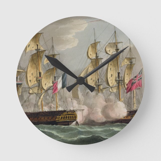 Horloge Ronde Capture of L'Immortalite, October 20th 1798, from (Recto)