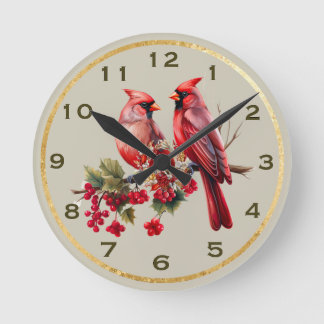 Horloge Ronde Cardinal Wall