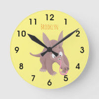 Caricature amusante aardvark 24h/24