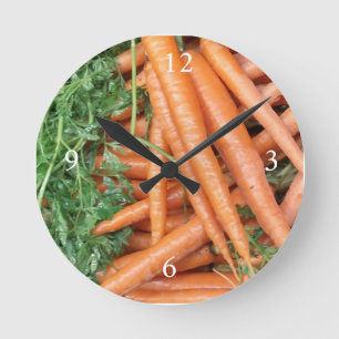 HORLOGE RONDE CAROTTE