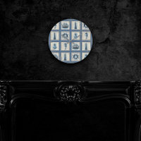 Carreaux marins | Blue Lighthouse Ancre Ship Wheel