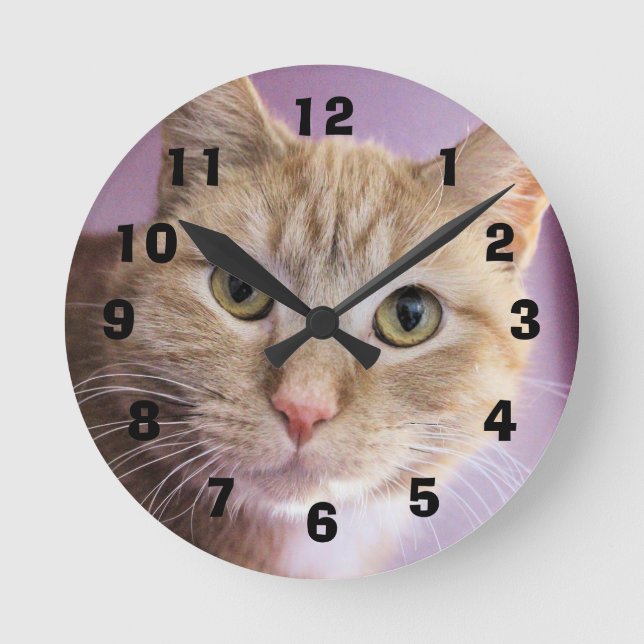 Horloge Ronde Cat (Recto)
