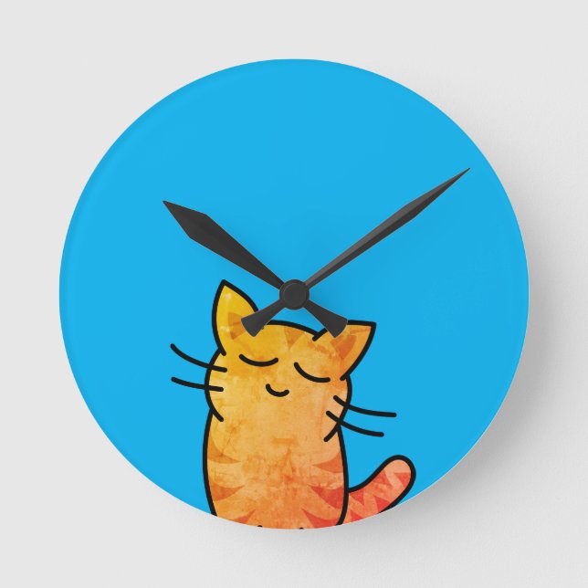 Horloge Ronde Cat (Recto)