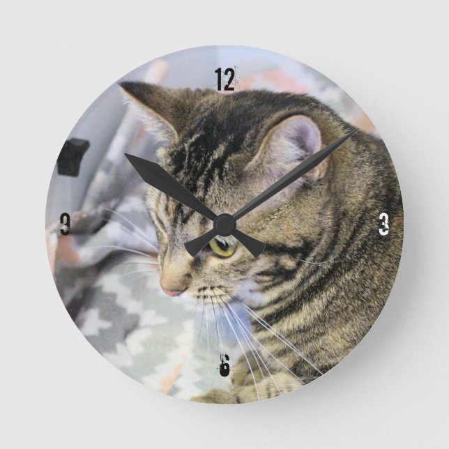Horloge Ronde Cat (Recto)