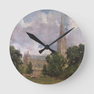 Horloge Ronde Cathédrale de John Constable Salisbury du sout