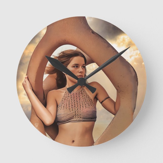 Horloge Ronde Caverne de l'homme (Recto)