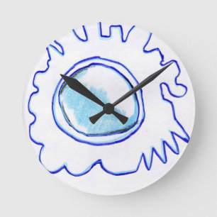 Horloge Ronde Cellmembrane modulent
