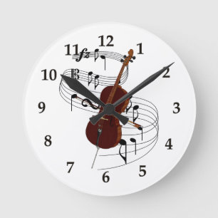 Horloge Ronde Cello