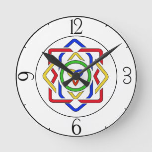 Horloge Ronde Celtic Trinity