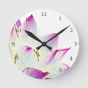 Horloge Ronde *~* Centre de méditation Lotus Reiki Yoga Studio