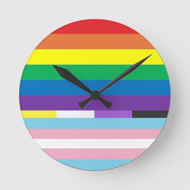 Horloge Ronde Cercle de fierté  (Recto)