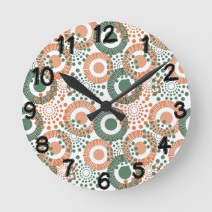 Horloge Ronde Cercles, cercles partout