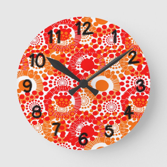 Horloge Ronde Cercles, cercles partout (Recto)