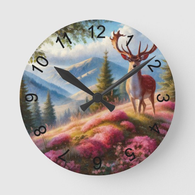 Horloge Ronde Cerf 1 (Recto)