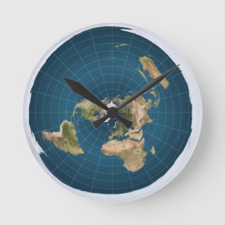 Horloge Ronde C'est Plat. Non, Vraiment.