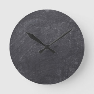 Horloge Ronde Chalkboard customizable