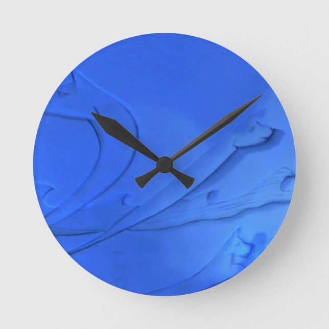 Horloge Ronde Chambre Wolf à l'Hôtel de Glace, Québec, Canada (Recto)