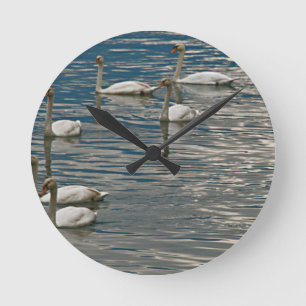 Horloge Ronde Chant du cygne